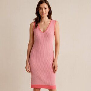 Rag & Bone Pink Knit Dress • Women’s Size M • Soft Stretch